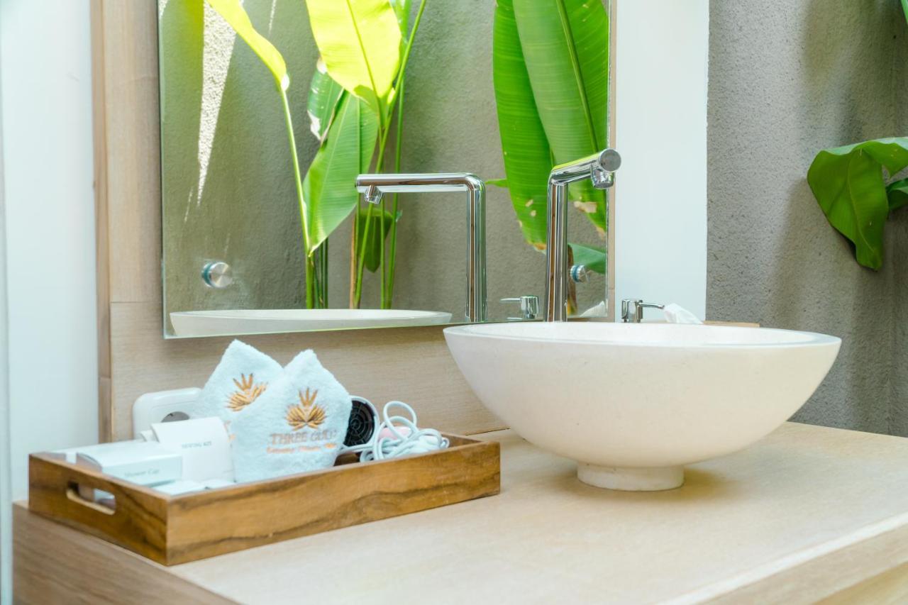 Three Gold Luxury Private Villas Ubud Exteriör bild