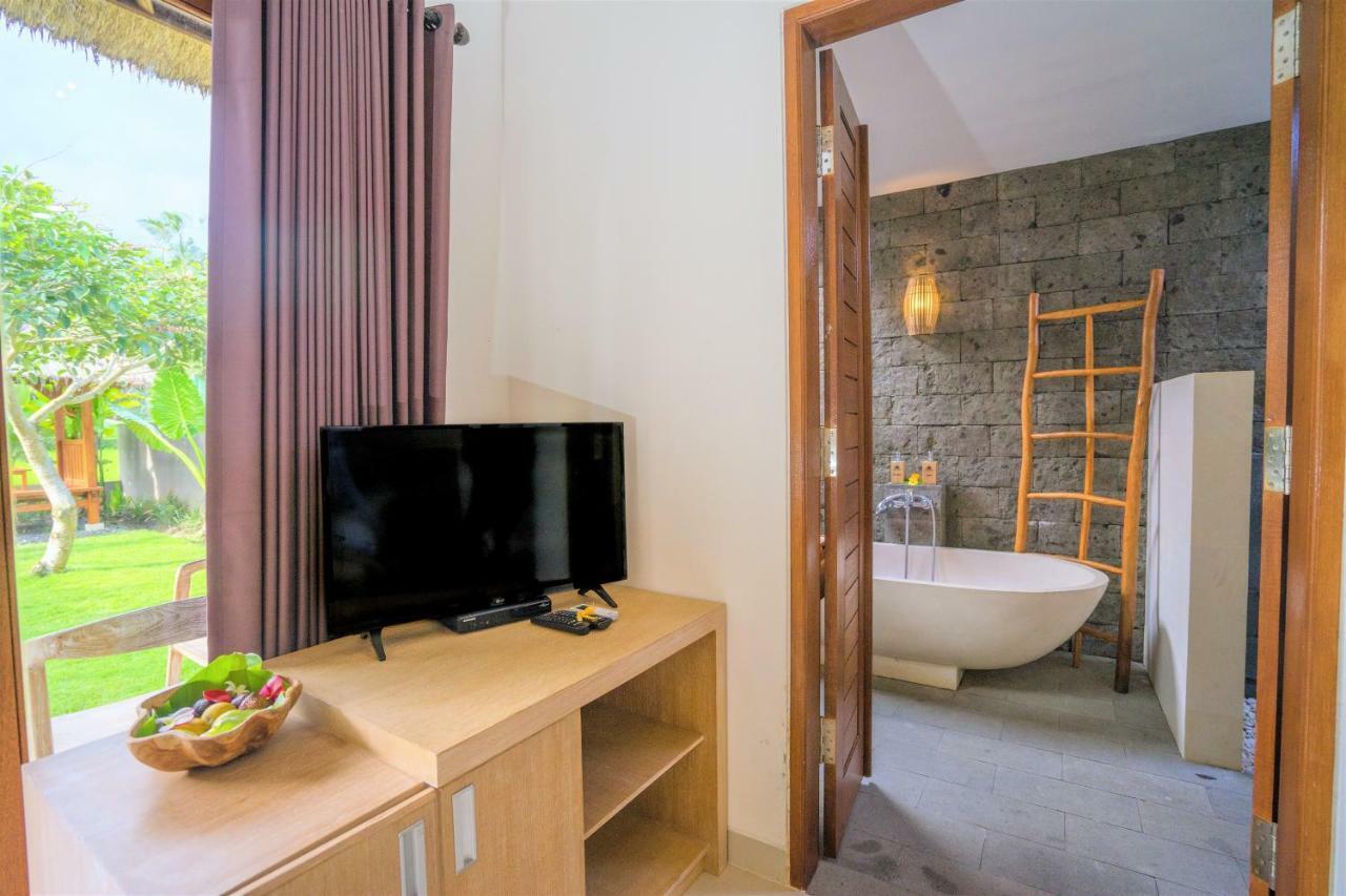 Three Gold Luxury Private Villas Ubud Exteriör bild