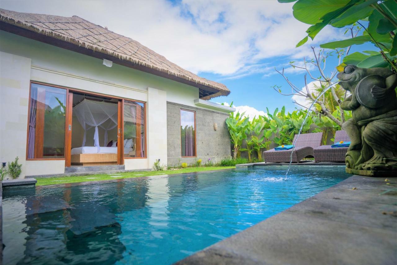 Three Gold Luxury Private Villas Ubud Exteriör bild