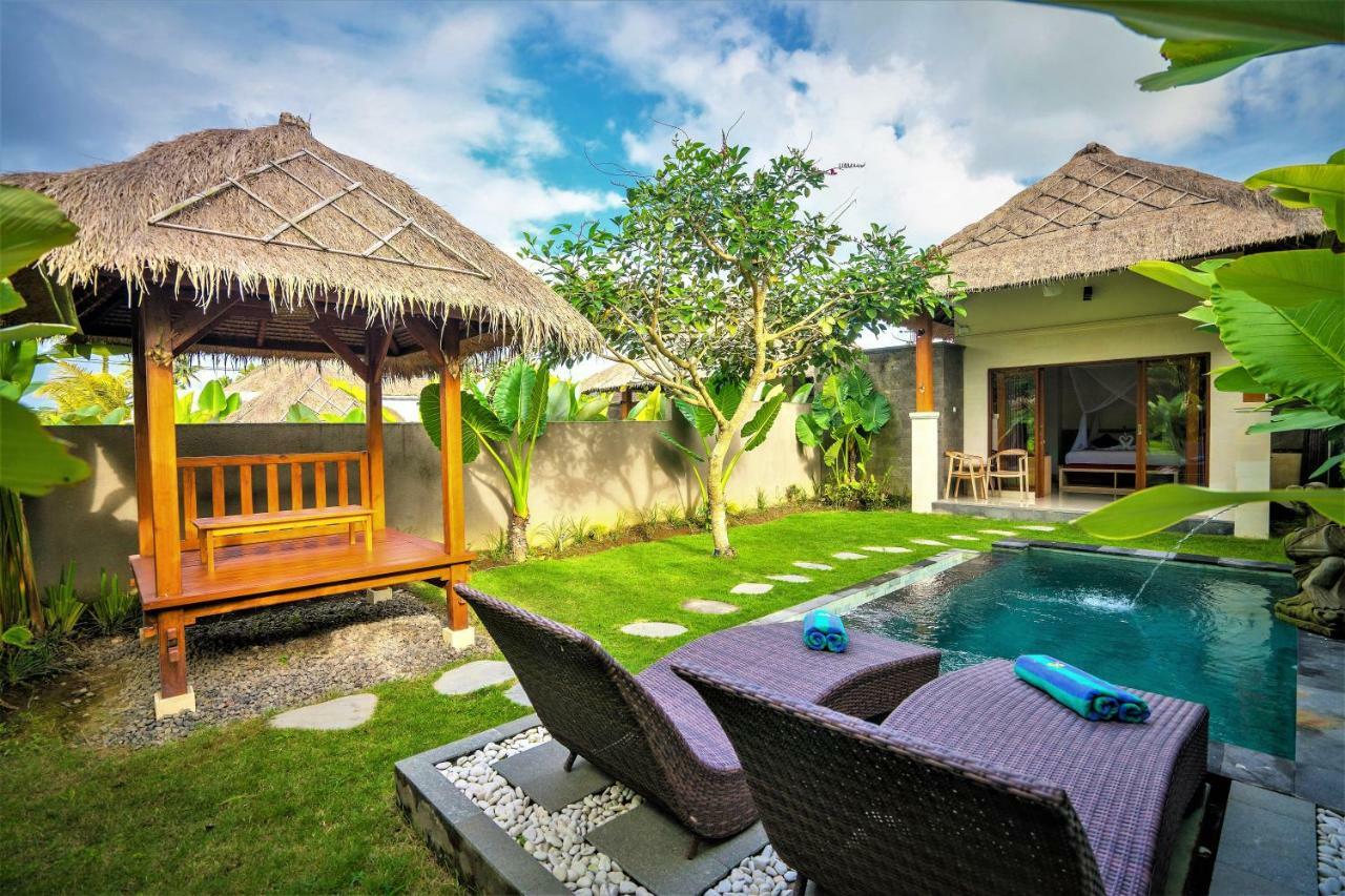 Three Gold Luxury Private Villas Ubud Exteriör bild
